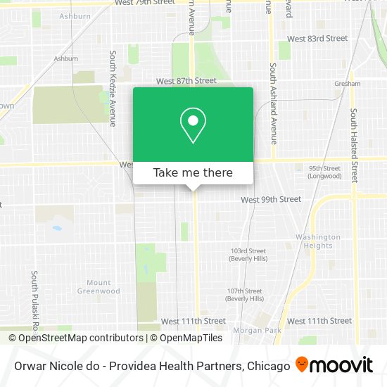 Mapa de Orwar Nicole do - Providea Health Partners