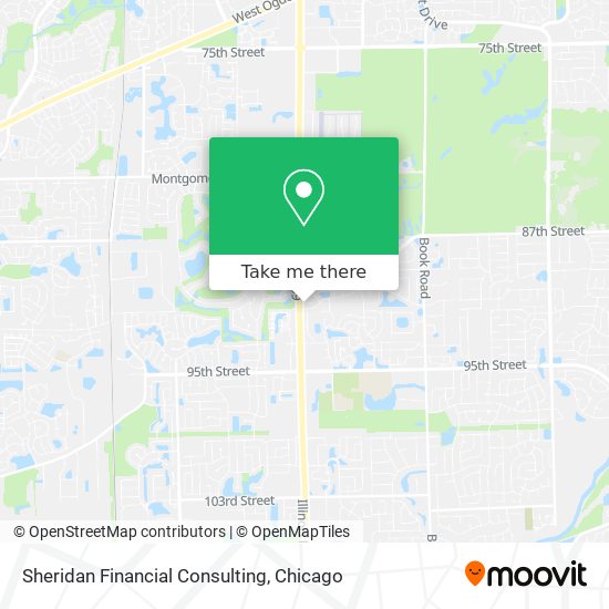 Sheridan Financial Consulting map