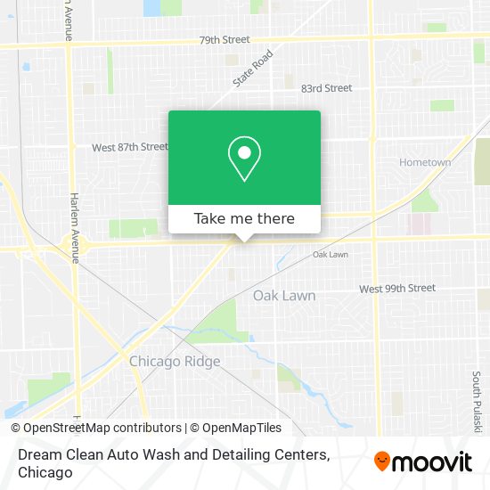 Mapa de Dream Clean Auto Wash and Detailing Centers