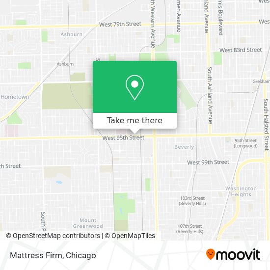 Mattress Firm map