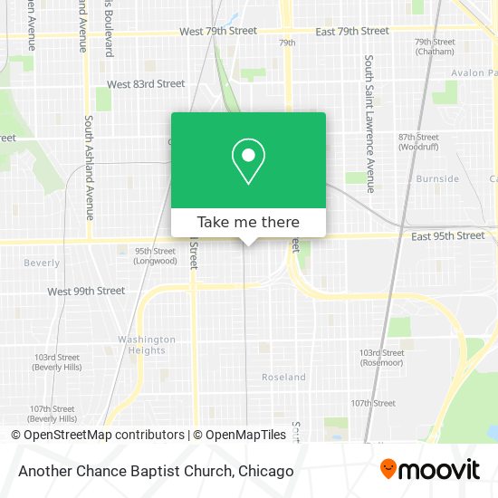 Another Chance Baptist Church map