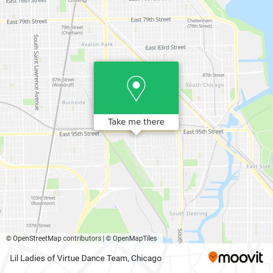 Lil Ladies of Virtue Dance Team map