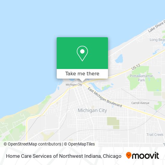 Mapa de Home Care Services of Northwest Indiana