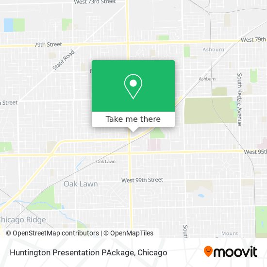 Huntington Presentation PAckage map