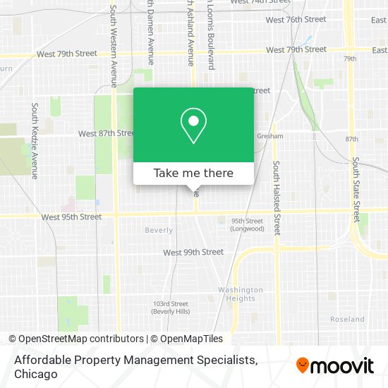 Affordable Property Management Specialists map