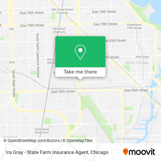 Ira Gray - State Farm Insurance Agent map