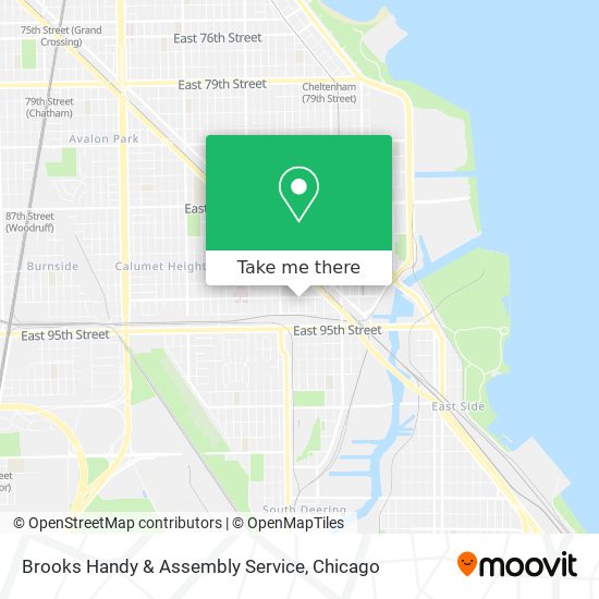 Mapa de Brooks Handy & Assembly Service