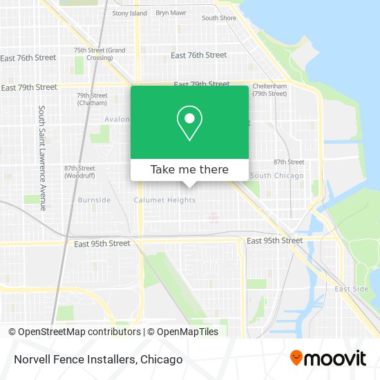 Norvell Fence Installers map