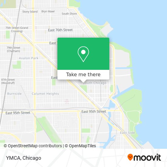 YMCA map