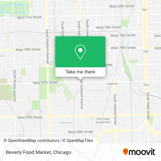 Beverly Food Market map