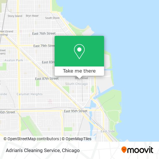 Adrian's Cleaning Service map