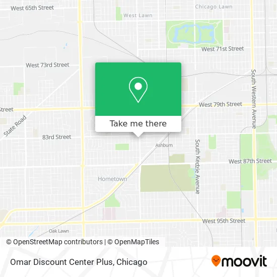 Omar Discount Center Plus map