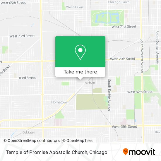 Temple of Promise Apostolic Church map