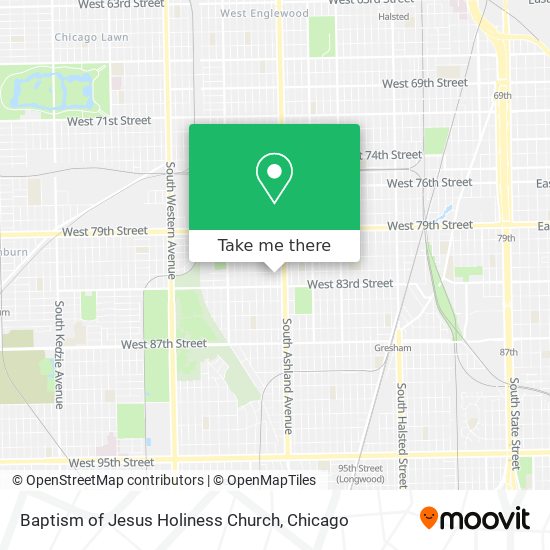 Mapa de Baptism of Jesus Holiness Church