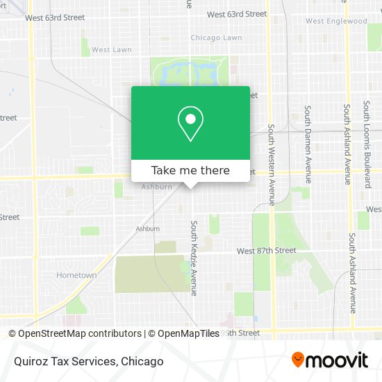 Quiroz Tax Services map