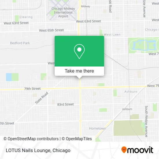 LOTUS Nails Lounge map