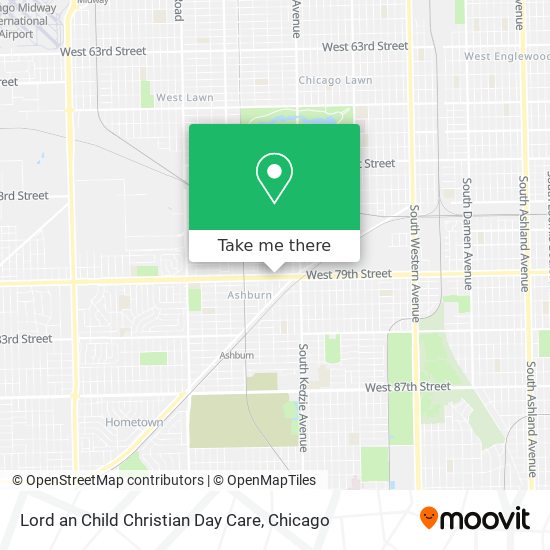 Lord an Child Christian Day Care map