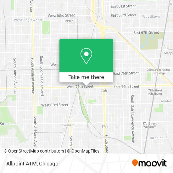 Allpoint ATM map