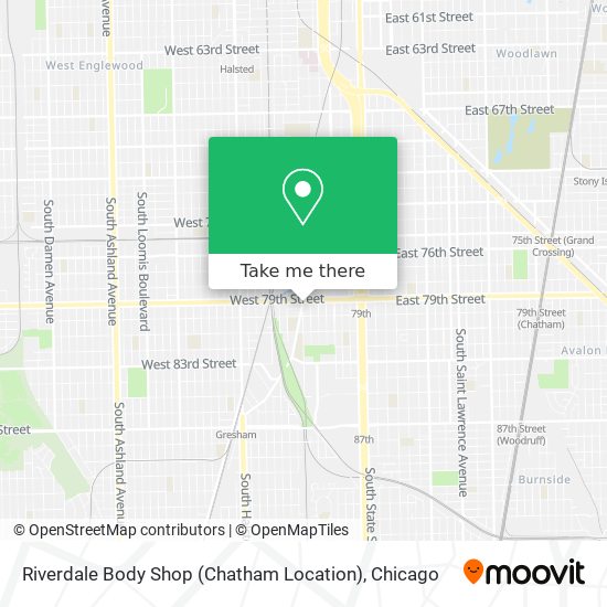 Riverdale Body Shop (Chatham Location) map