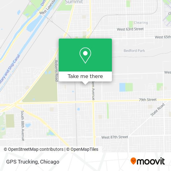GPS Trucking map