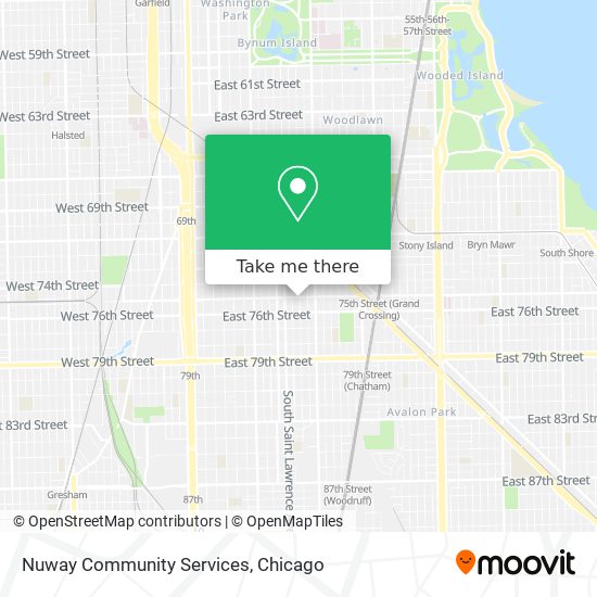 Nuway Community Services map