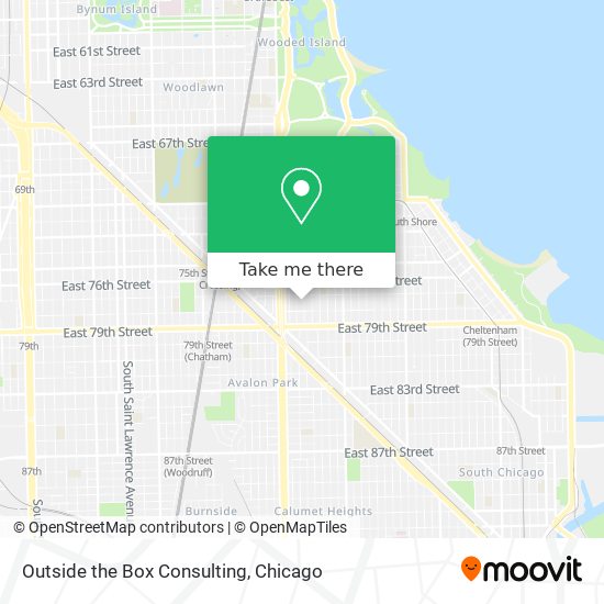 Outside the Box Consulting map