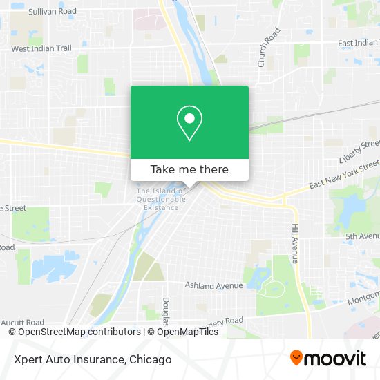 Xpert Auto Insurance map