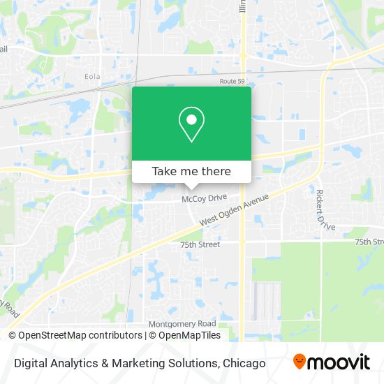 Mapa de Digital Analytics & Marketing Solutions