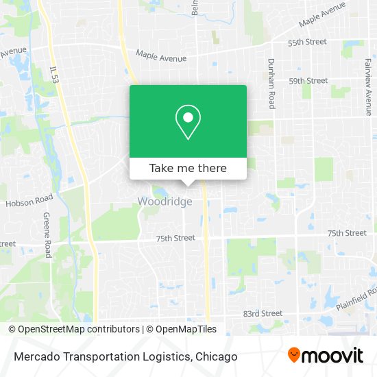 Mercado Transportation Logistics map