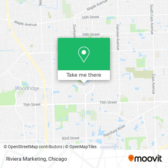 Riviera Marketing map