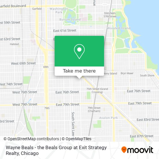 Wayne Beals - the Beals Group at Exit Strategy Realty map