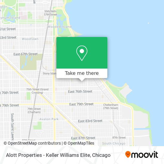 Alott Properties - Keller Williams Elite map