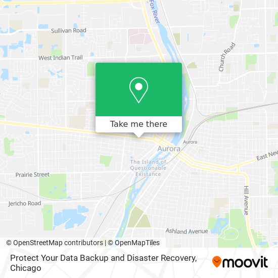 Protect Your Data Backup and Disaster Recovery map