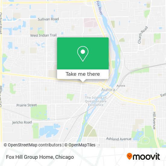 Fox Hill Group Home map