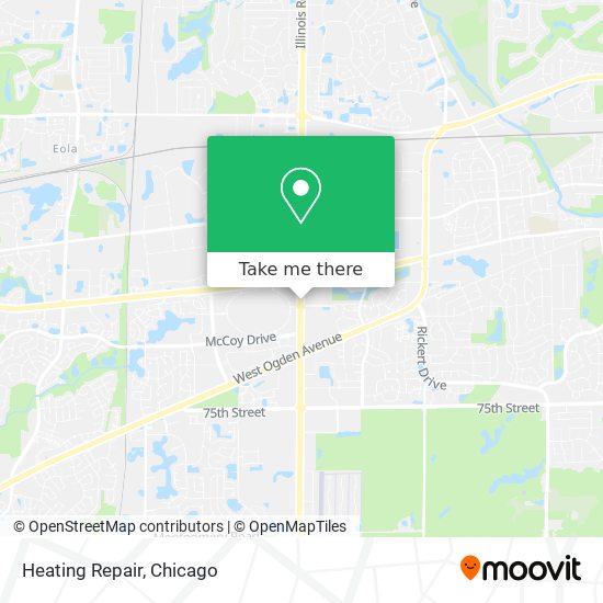 Heating Repair map