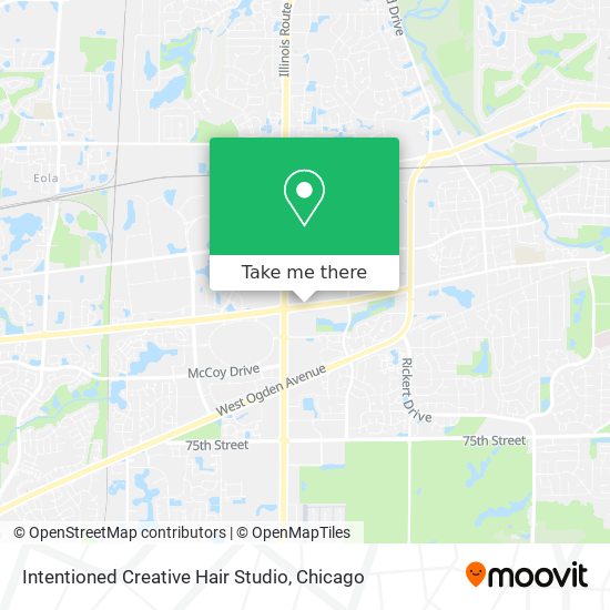 Intentioned Creative Hair Studio map