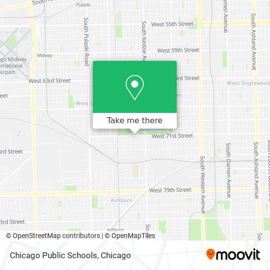 Mapa de Chicago Public Schools