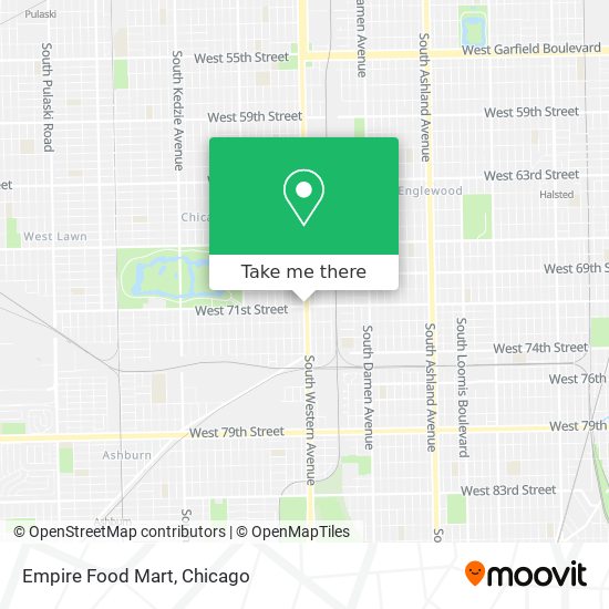 Empire Food Mart map