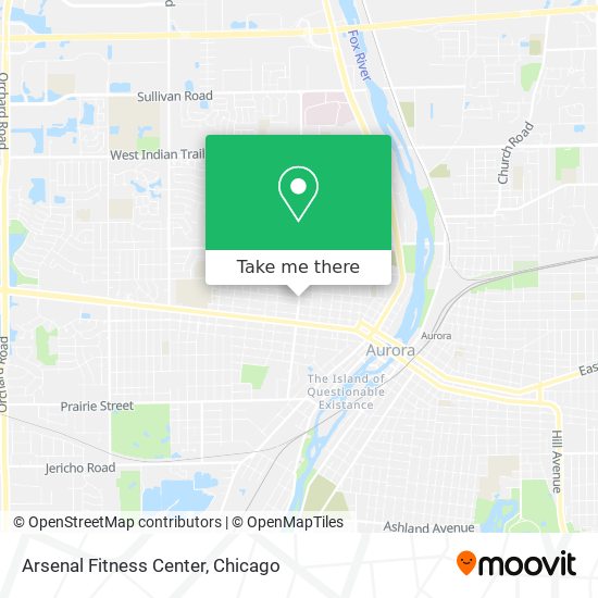 Arsenal Fitness Center map