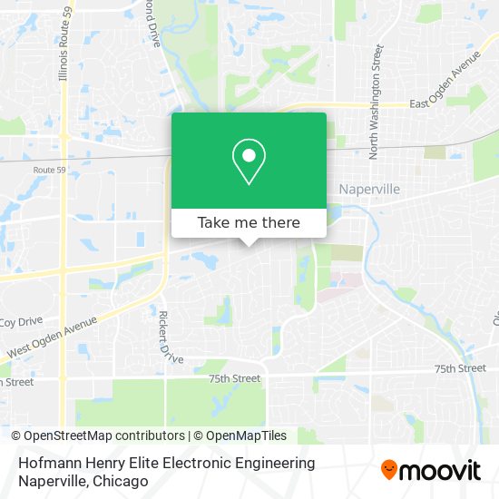 Hofmann Henry Elite Electronic Engineering Naperville map