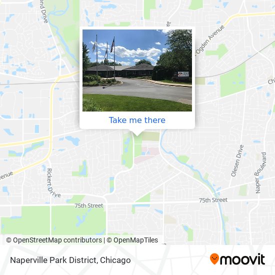 Mapa de Naperville Park District