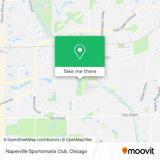 Mapa de Naperville Sportsman's Club