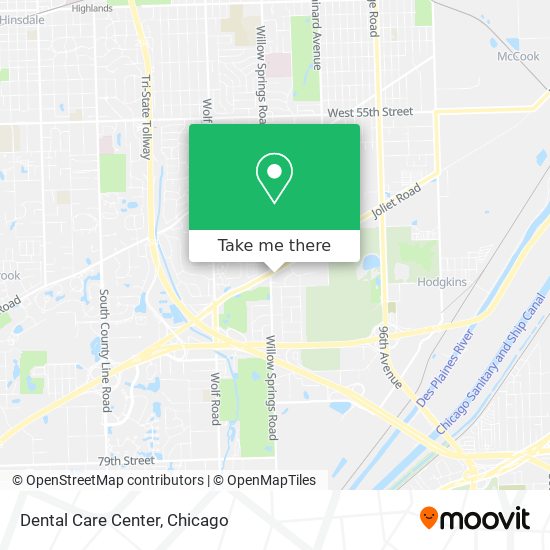 Dental Care Center map
