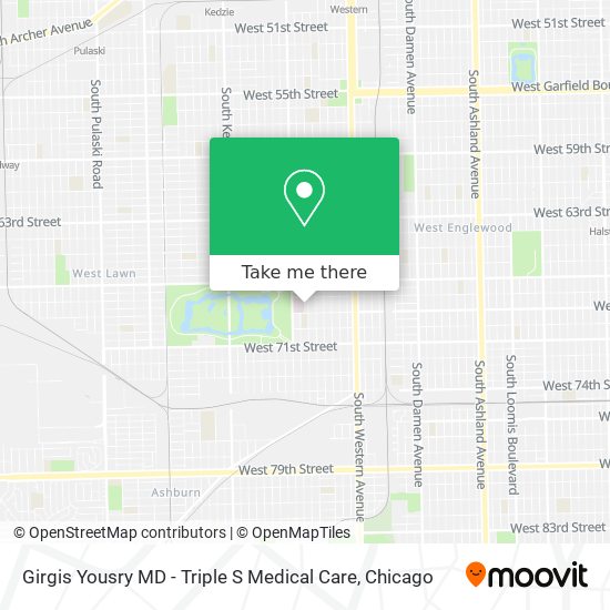 Mapa de Girgis Yousry MD - Triple S Medical Care