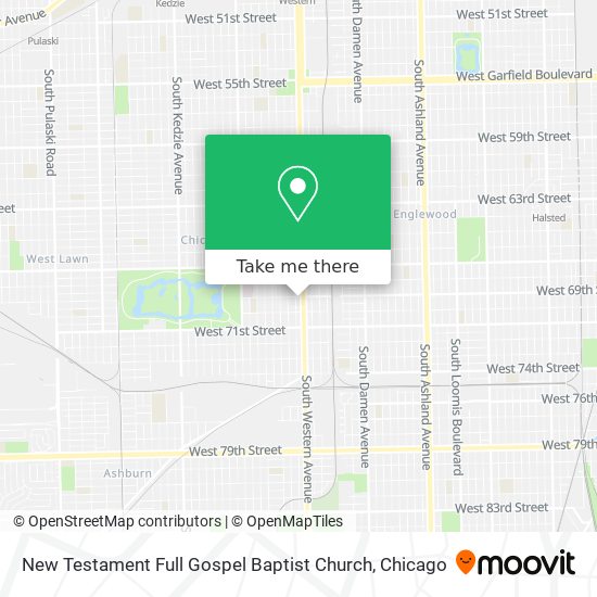 New Testament Full Gospel Baptist Church map