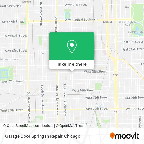 Garage Door Springsn Repair map