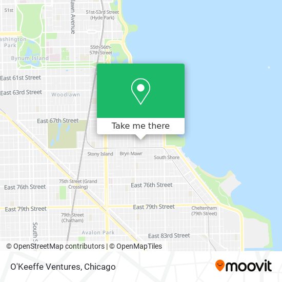 Mapa de O'Keeffe Ventures