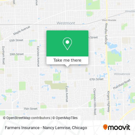 Mapa de Farmers Insurance - Nancy Lemrise