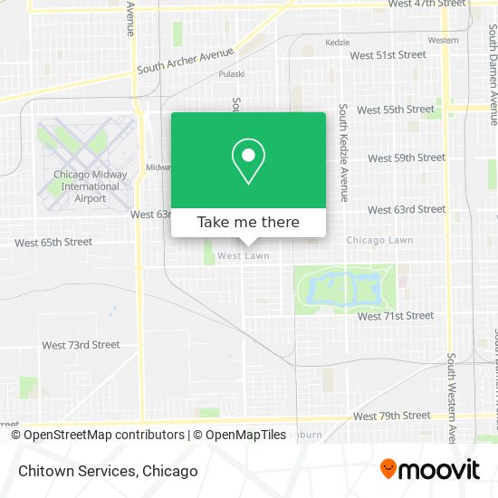 Chitown Services map