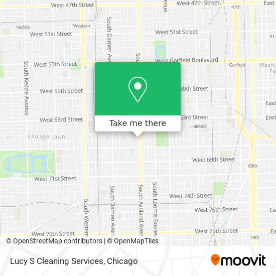 Lucy S Cleaning Services map